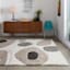 (A521) Sydney Pebble Design Area Rug, 5x7