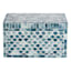 Grey Mosaic Decorative Box, 9x5