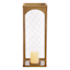 Honeybloom Metal Lantern with Brass Finish, 20"