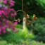 Honeybloom Metal Bird Wind Chime, 29"
