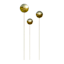 Crosby St. Gold Sphere Yard Pick, Medium