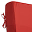 2-Piece Cherry Canvas Outdoor Deep Seat Cushion