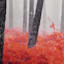 Autumn Woods Canvas Wall Art, 60x36