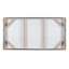 Framed Silver Shore Embellished Canvas Wall Art, 49x25