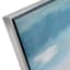 Framed Silver Shore Embellished Canvas Wall Art, 49x25