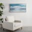 Framed Silver Shore Embellished Canvas Wall Art, 49x25