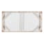 Floral Framed Embellished Canvas Wall Art, 24x48