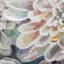 Floral Framed Embellished Canvas Wall Art, 24x48