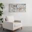 Floral Framed Embellished Canvas Wall Art, 24x48