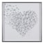 Laila Ali Framed Heart of Butterflies Canvas Wall Art, 30"