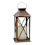 Copper Outdoor Solar Lantern, 11"