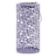 Purple Metal Solar Outdoor Lantern, 8"