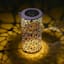 Purple Metal Solar Outdoor Lantern, 8"