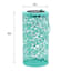 Blue Metal Solar Outdoor Lantern, 8"