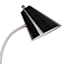 Black Task Organizer Lamp, 16"
