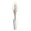 Silver Hammered Metal Vase, 19"