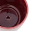 Indoor Elsie Red Stoneware Ceramic Pot, Small