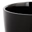 Indoor Elsie Black Stoneware Ceramic Pot, Medium