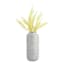 Tracey Boyd Grey Bamboo Capiz Bouquet Vase, 19"