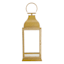 Gold Metal Lantern, 17"