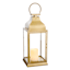 Gold Metal Lantern, 17"