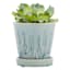 Indoor Floral Ceramic Pot, Small