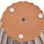 Indoor Cement Vertical Lines Pot, Medium