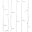 Clear White LED Curtain String Lights