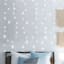 Clear White LED Curtain String Lights