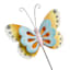 Yellow Butterfly Yard Pick, 5.5"