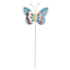 Blue Butterfly Yard Pick, 5.5"