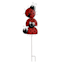 Ladybug Stacked Yard Stake, 9.5"