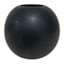 Crosby St. Black Ceramic Orb Vase, 3"