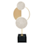 Crosby St. Metal & Marble Decor, 10.3"