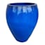 Arcadia Blue Urn Ceramic Outdoor Planter, Medium