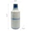 Blue & White Ceramic Glazed Bottle Vase, 11.5"