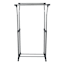 Black & Silver Garment Rack
