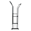 Black & Silver Garment Rack