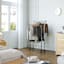 Black & Silver Garment Rack