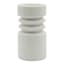 Crosby St. White Cement-Look Candle Holder, 7"