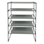 15-Pair Standing Stackable Shoe Rack