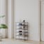 15-Pair Standing Stackable Shoe Rack