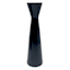 Black Ceramic Candle Holder, 12"