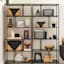 Crosby St. Holden Black Wooden Storage Crate, Medium