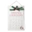 Homespun Holiday Wooden Wall Advent Calendar, 16x24
