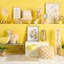 Honeybloom Cadence Pouf, Mustard