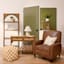 Honeybloom Cadence Pouf, Mustard