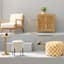 Honeybloom Cadence Pouf, Mustard