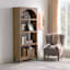 Honeybloom Blair Wooden Shelf, Rustic Natural