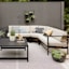 Crosby St. Black & White Striped Lumbar Outdoor Throw Pillow, 14x20